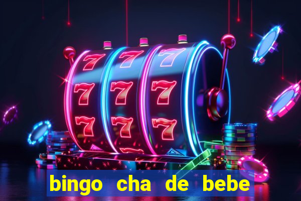 bingo cha de bebe cartelas para imprimir